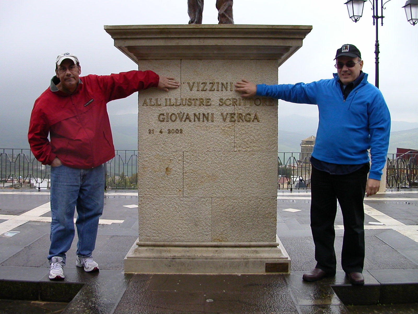 Taken in the Palazzo of the Verga family. Picture of Jon and Paul.